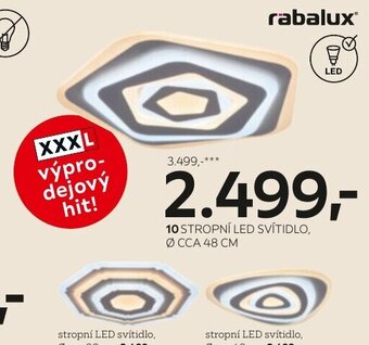 XXXLutz STROPNÍ LED SVÍTIDLO, Ø CCA 48 CM nabídka