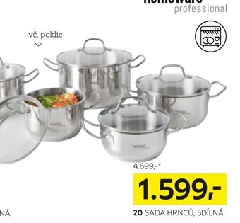 XXXLutz SADA HRNCŮ, 5DÍLNÁ nabídka