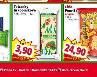 Norma Tatranky lískooříškové nabídka