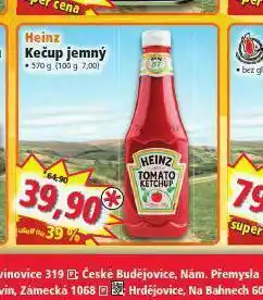 Norma Heinz kečup jemný nabídka