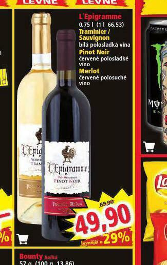 Norma Merlot nabídka