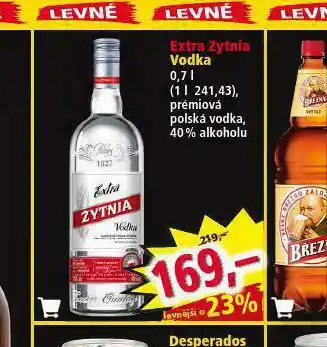 Norma Extra zytnia vodka nabídka