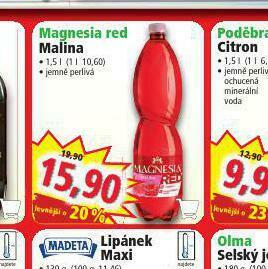 Norma Magnesia red malina nabídka