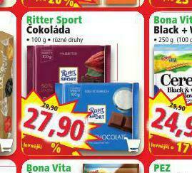 Norma Ritter sport čokoláda nabídka