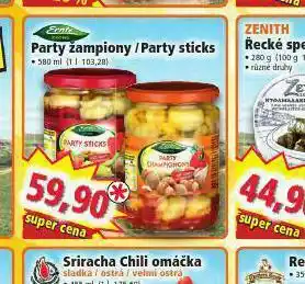 Norma Party žampiony / party sticks nabídka