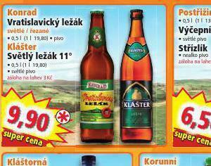 Norma Pivo klášter světlý ležák 11 nabídka