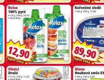Norma Relax 100% pyré nabídka