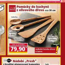 Norma Pomůcky do kuchyně z olivového dřeva nabídka