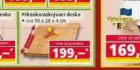 Prkénko/zakrývací deska