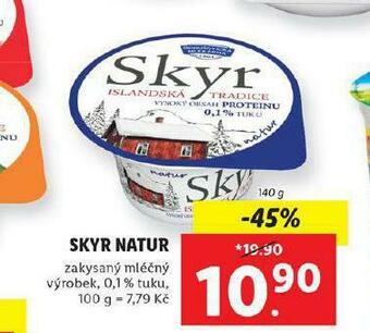 Lidl Skyr natur nabídka