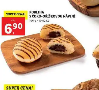 Lidl Kobliha s lískooříškovou náplní nabídka