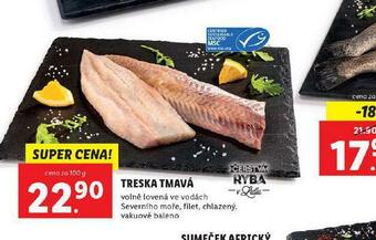 Lidl Treska tmavá nabídka