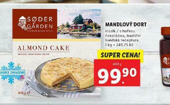 Lidl Mandlový dort nabídka