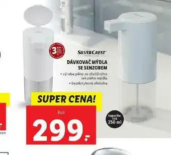 Dávkovač mýdla se senzorem