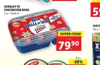Lidl Horalky ve svačinovém boxu nabídka