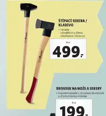 Lidl Štípací sekera / kladivo nabídka