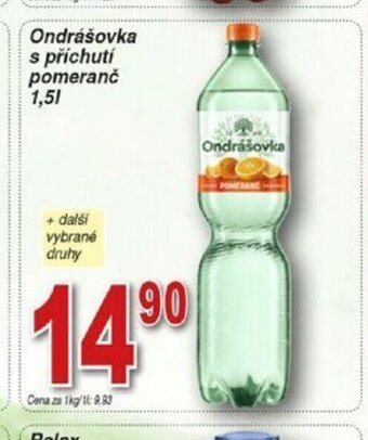 Hruška Ondrášovka s příchutí pomeranč 1,51 nabídka