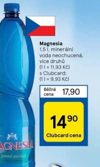 Tesco Magnesia nabídka