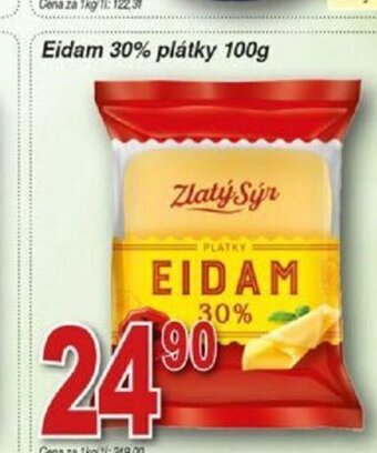 Hruška Eidam 30% plátky 100g nabídka