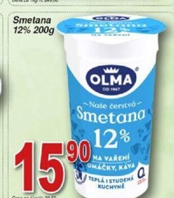 Hruška Smetana 12% nabídka