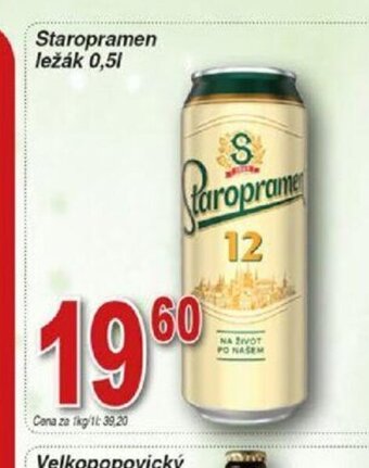 Hruška Staropramen ležák 0,51 nabídka