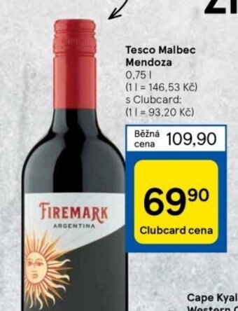 Tesco Tesco Malbec Mendoza nabídka