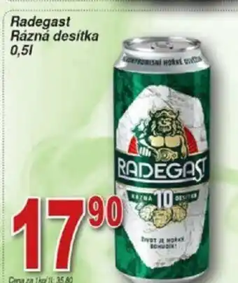 Hruška Radegast Rázná desítka 0,51 nabídka