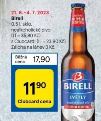 Tesco BIRELL nabídka