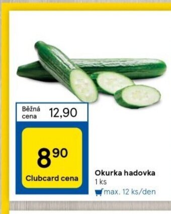 Tesco Okurka hadovka nabídka