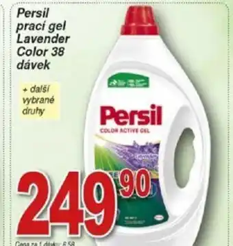 Hruška Persil prací gel Lavender Color 38 dávek nabídka