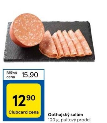 Tesco Gothajský salám nabídka