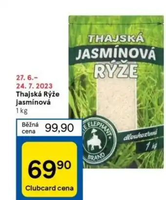 Tesco Thajská Rýže jasmínová nabídka