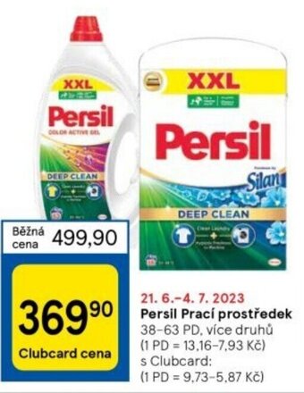 Tesco Persil Prací prostředek nabídka