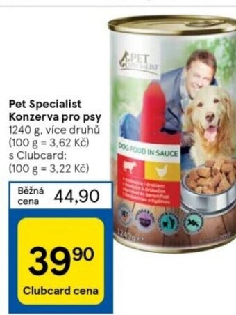 Tesco Pet Specialist Konzerva pro psy nabídka