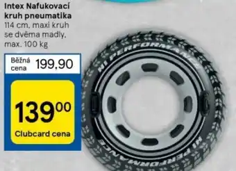 Tesco Intex Nafukovací kruh pneumatika nabídka