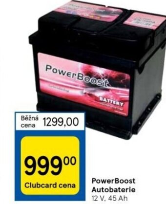 Tesco PowerBoost Autobaterie nabídka