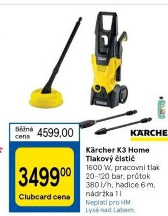 Tesco Kärcher K3 Home Tlakový čistič nabídka