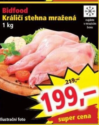 Bidfood Králičí stehna mražená