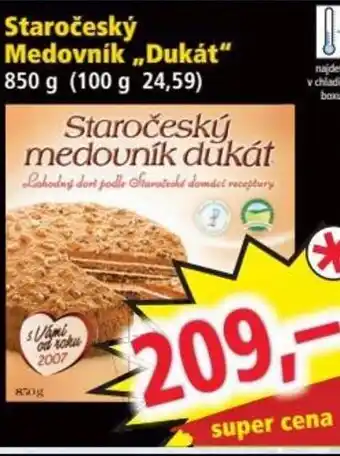 Norma Staročeský Medovník „Dukát" nabídka