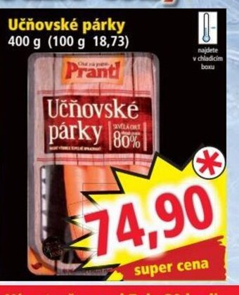 Norma Učňovské párky nabídka