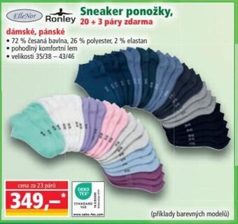 Norma Sneaker ponožky, nabídka
