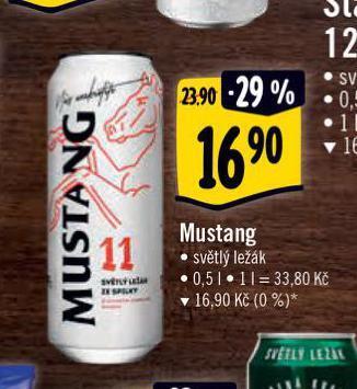 Albert Pivo mustang nabídka