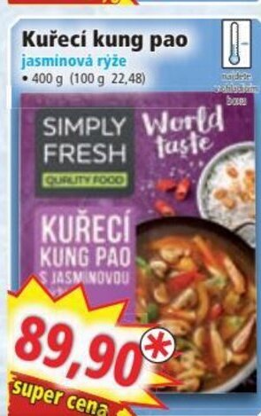 Norma Kuřecí kung pao nabídka