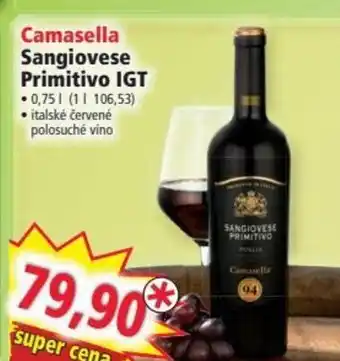 Norma Camasella Sangiovese Primitivo IGT nabídka