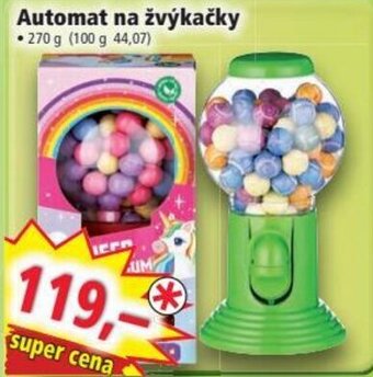 Automat na žvýkačky