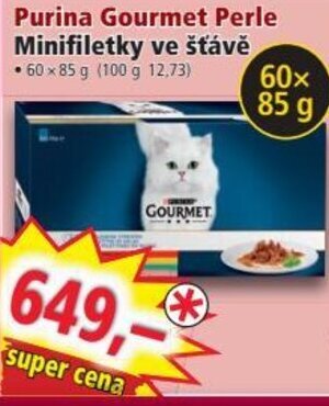 Norma Purina Gourmet Perle Minifiletky ve šťávě nabídka