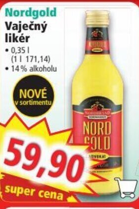 Norma Nordgold Vaječný likér nabídka