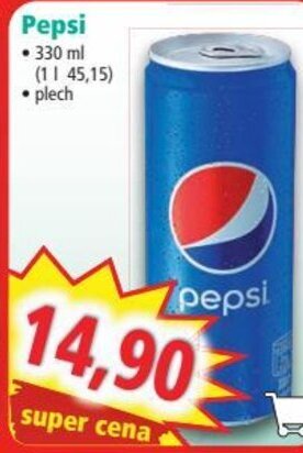 Norma Pepsi nabídka