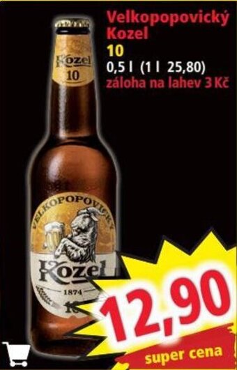 Norma Velkopopovický Kozel 10 nabídka