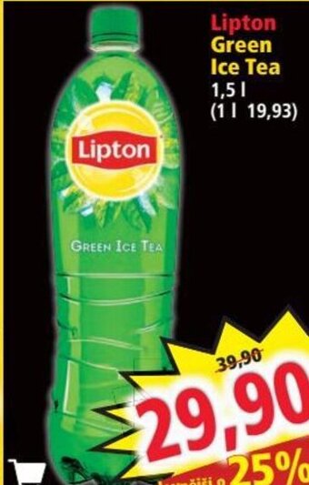 Norma Lipton Green Ice Tea nabídka